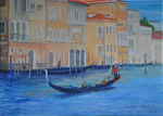 Venedig III - Öl auf Leinwand - 50x70cm